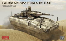 Load image into Gallery viewer, Ryefield RM5107 German Schützenpanzer PUMA UAE Version 1:35 Scale Model Kit RM5107 Ryefield
