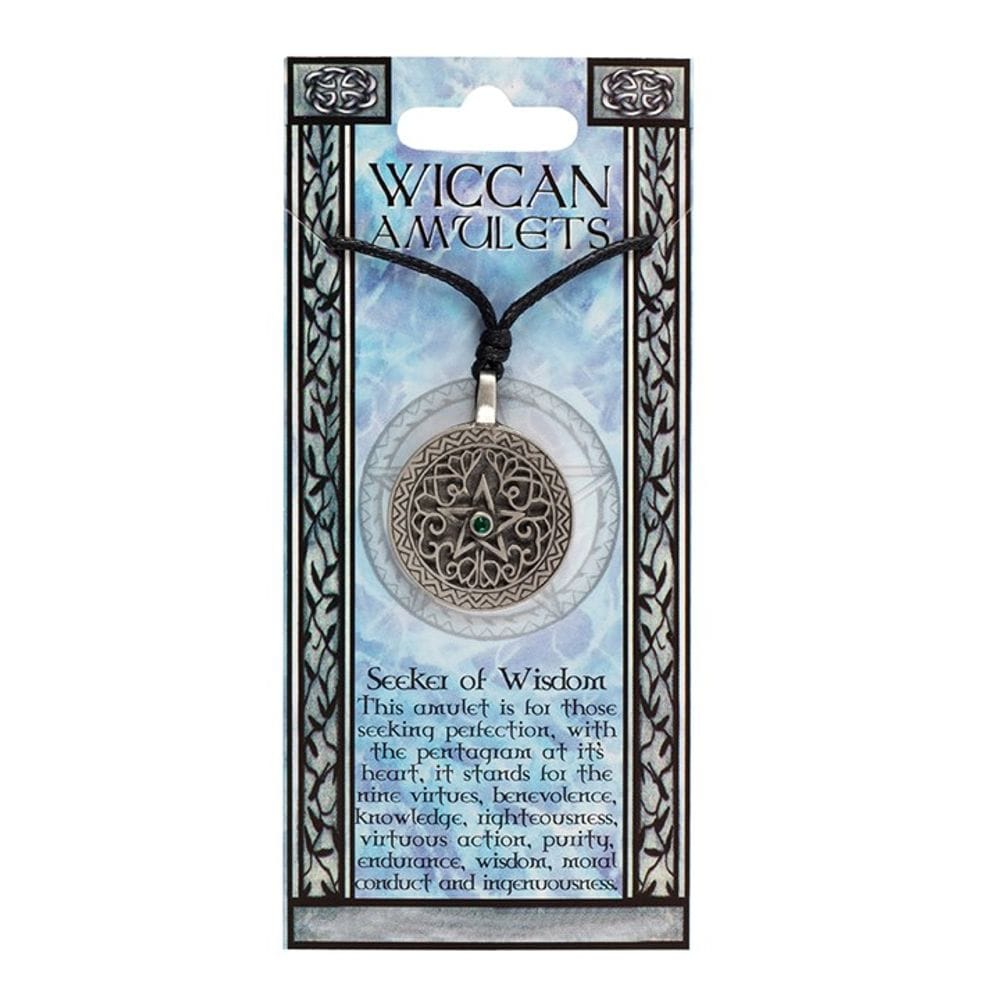 Seeker of Wisdom Wiccan Amulet Necklace S03720171 N/A