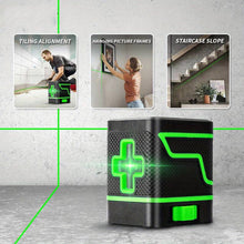 Load image into Gallery viewer, Self-Levelling Laser Level Green Cross Line Laser Compact and Lightweight Bright Horizontal &amp; Vertical Line EJ11006 Harbourside Gifts
