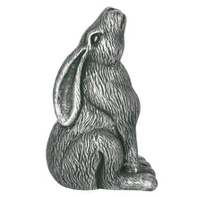 Load image into Gallery viewer, Silver Terracotta Moon Gazing Hare Garden Ornament S03721703 N/A
