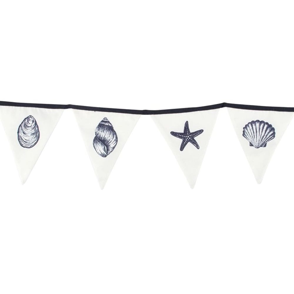 Single Seashell Fabric Bunting S03720052 N/A