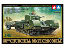 Load image into Gallery viewer, Tamiya 32594 Churchil MK VII Crocodile Tank 1:48 Scale Model Kit TAM32594 Tamiya
