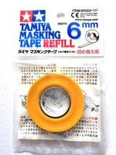 Load image into Gallery viewer, Tamiya Modellers Masking Tape Various Sizes 6mm Refill Harbourside Gifts
