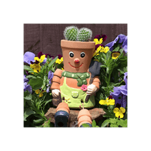 Load image into Gallery viewer, Terracotta Pot Man Planter S03721003 N/A
