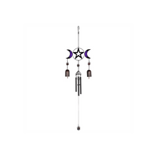 Load image into Gallery viewer, Triple Moon Windchime with Bells S03720337 N/A

