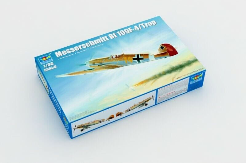 Trumpeter 02293 Messerschmitt Bf 109F-4/Trop 1:32 Scale Model Kit TRU02293 Trumpeter