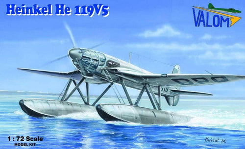 Valom 72111 Heinkel He 119V5 Float Plane 1:72 Scale Model Kit VAL72111 Valom