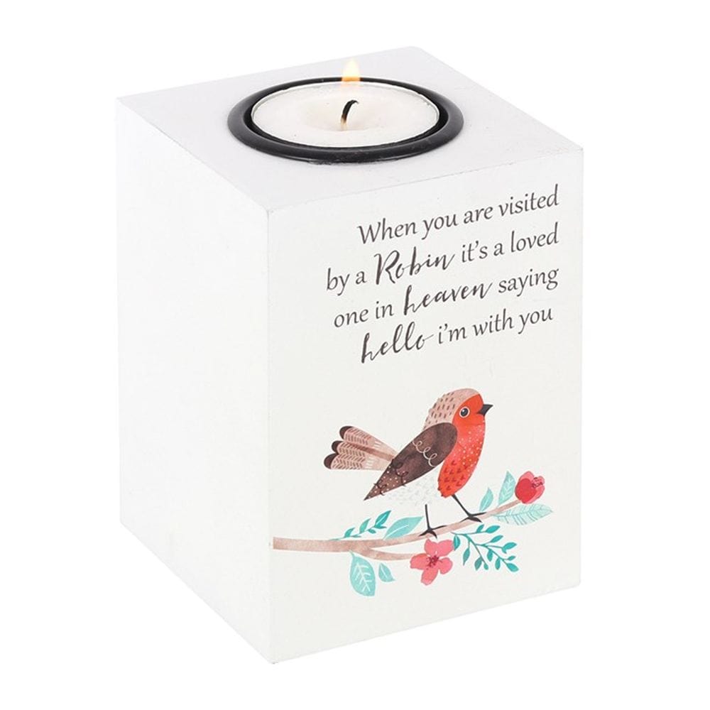 Visited by a Robin Tealight Holder S03720794 N/A