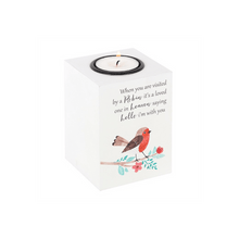 Load image into Gallery viewer, Visited by a Robin Tealight Holder S03720794 N/A
