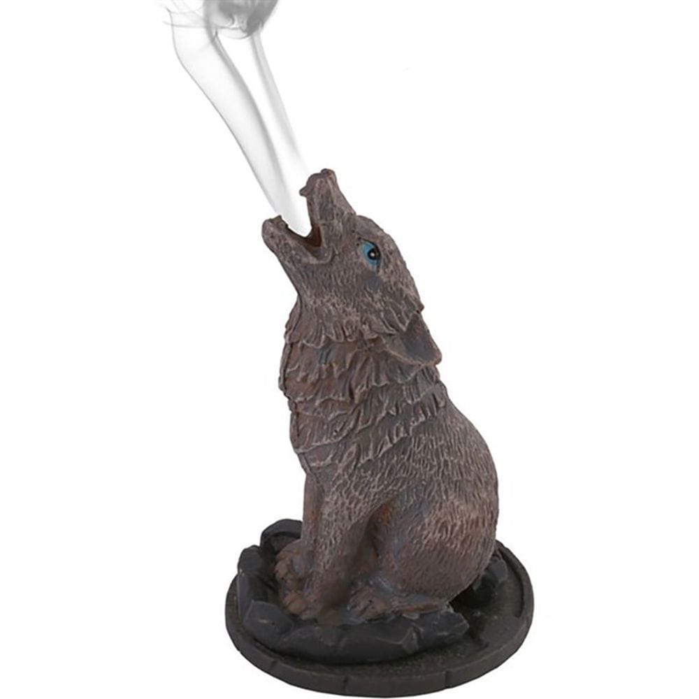 Wolf Incense Cone Holder by Lisa Parker S03720533 N/A