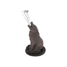 Load image into Gallery viewer, Wolf Incense Cone Holder by Lisa Parker S03720533 N/A

