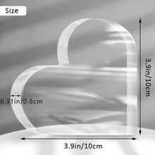 Load image into Gallery viewer, You Are Amazing Acrylic Gift Heart Shaped Plaque Keepsake AR16299 Unbranded
