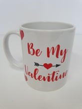 Load and play video in Gallery viewer, Valentines Hand Decorated 340ml Ceramic Tea Coffee Mug Gift Idea
