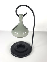 Load and play video in Gallery viewer, Hanging Ceramic Grey Wax Melt Burner
