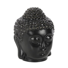 Load image into Gallery viewer, Black Buddha Head Wax Melt and Oil Burner OB_29002_BLACK Unbranded
