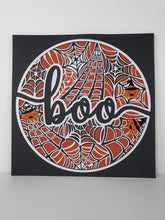 Load image into Gallery viewer, Boo Halloween 3D Layered Card Wall Art Decoration-Hand Made Boo Harbourside Gifts
