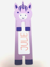 Load image into Gallery viewer, Bookmark Child&#39;s Personalised Animal Design Handmade Choice of 5 Animals Bookmark Harbourside Gifts

