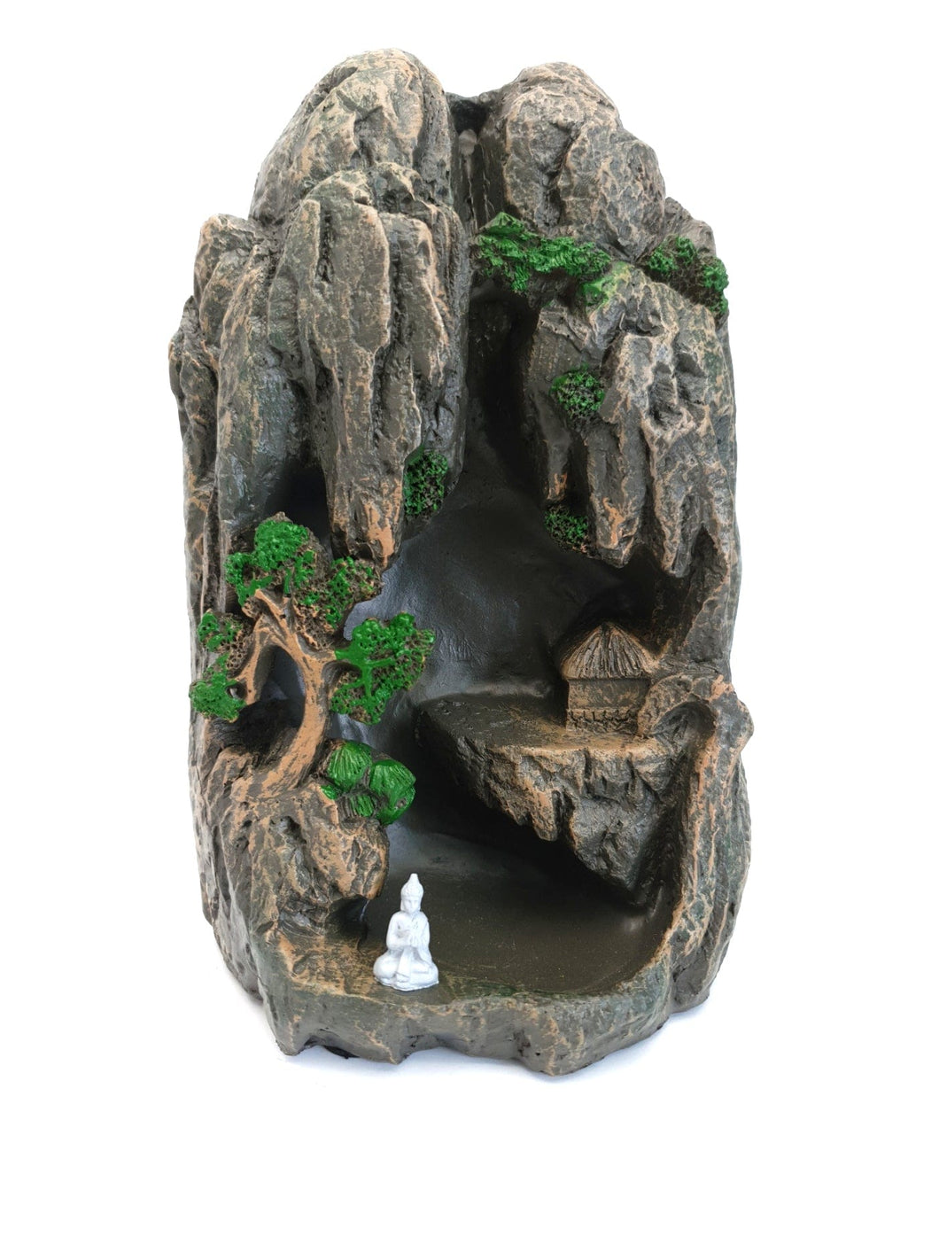 Buddha Mountain Backflow Incense Cone Holder style A BU0129A Harbourside Gifts