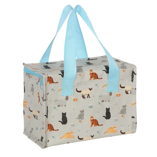 Cat Print Lunch Bag WH_58831 Unbranded