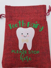 Load image into Gallery viewer, Child&#39;s Tooth Fairy Bag/Pouch 13.5 x 9.5cm Harbourside Gifts
