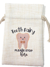 Load image into Gallery viewer, Child&#39;s Tooth Fairy Bag/Pouch 15cm x 9.5cm approx Harbourside Gifts
