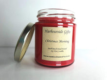 Load image into Gallery viewer, Christmas Morning Scent Hand Poured Soy Wax Candle CM160J Harbourside Gifts
