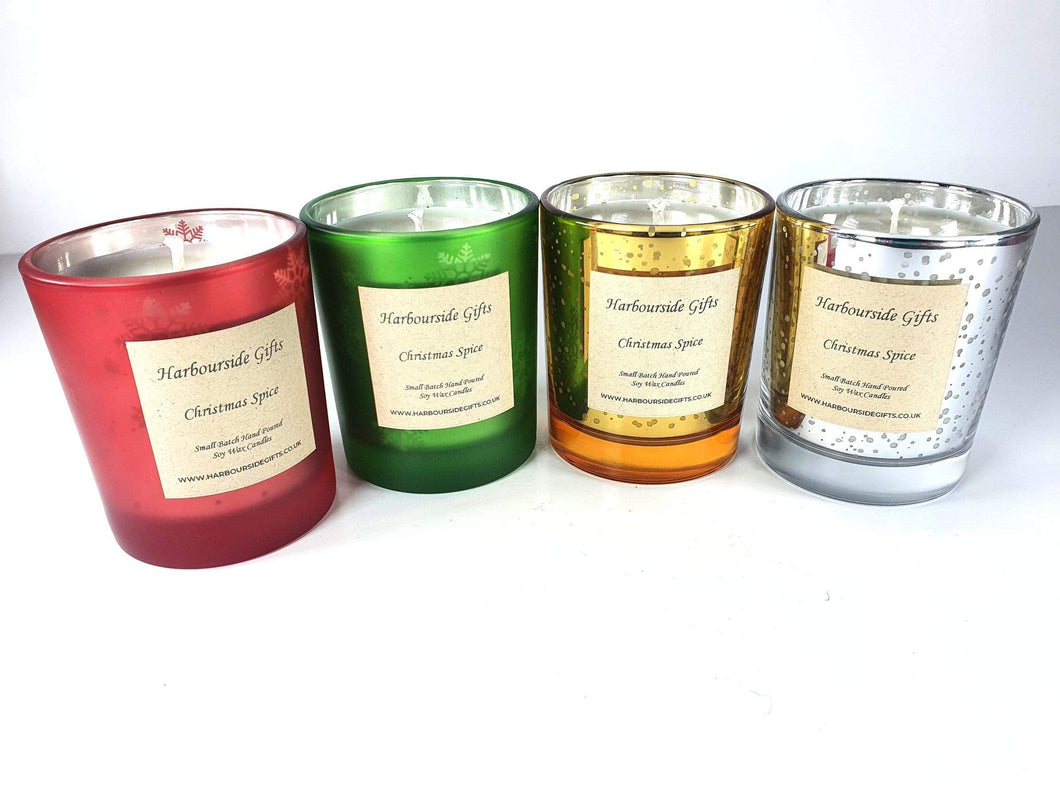 Christmas Spice Scent Christmas Collection Soy Wax Candle 230g CSXCAN1 Harbourside Gifts