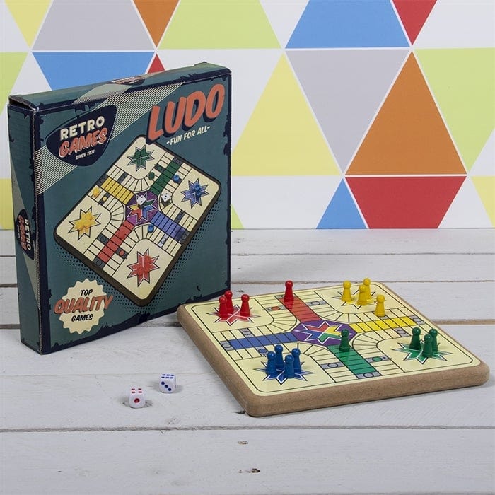 Classic Wooden Ludo set with Original Board and Pieces LP62004 Lesser & Pavey