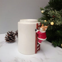 Load image into Gallery viewer, Climbing Reindeer Wax Melter Oil Burner 12cm Stackable OB70133 Harbourside Gifts
