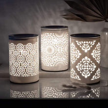 Load image into Gallery viewer, Damask Cut Out Electric Oil Burner OB_71538 Harbourside Gifts
