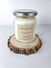 Load image into Gallery viewer, Eucalyptus Oil Scent Hand Poured Soy Wax Candle 200G EUCAN200 Harbourside Gifts
