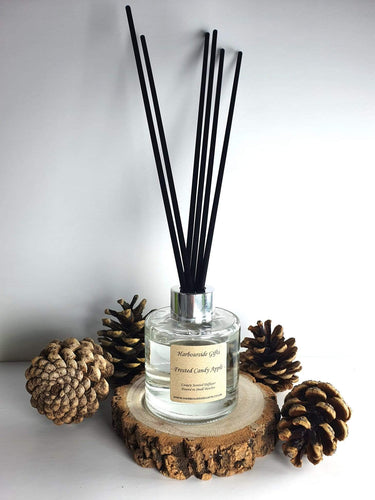 Frosted Candy Apple Reed Diffuser 100ml with 6 High Quality Reeds in a Gift Box FCAD100 Harbourside Gifts