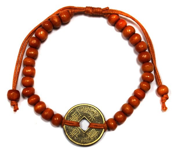 Good Luck Feng-Shui Bracelet - Orange BFGX-04 Ancient Wisdom