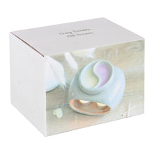 Load image into Gallery viewer, Grey Double Wax Melt and Oil Burner OB_27622 Harbourside Gifts
