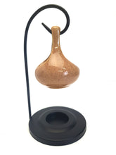 Load image into Gallery viewer, Hanging Ceramic Sand Colour Wax Melt Burner OB179B Puckator
