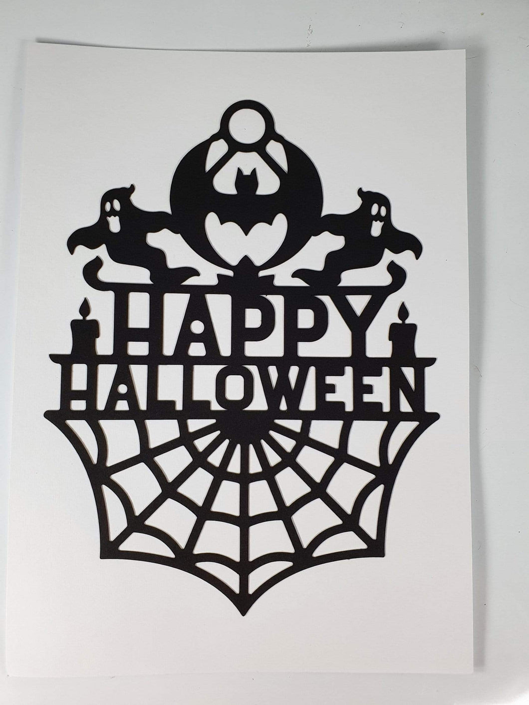 Happy Halloween Poster Decoration Hand Made from thick Poster Board HHP1 Harbourside Gifts