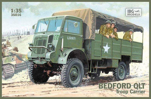 IBG Models 35016 Bedford QLT Troop Carrier 1/35 Scale Model IBG35016 IBG Models