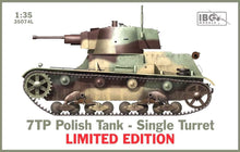 Load image into Gallery viewer, IBG Models 35074L 7TP Polish Tank – Single Turret – Limited Edition 1/35 Scale Model IBG35074L IBG Models

