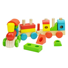Load image into Gallery viewer, Jumini Stacking Train 18 pieces Wooden Toy 999118 Jumini
