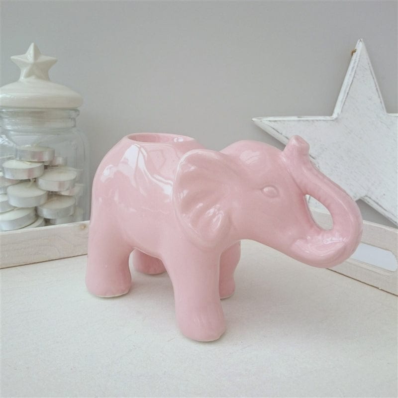 Large Elephant Ceramic Wax Melter - Pink OB70114P eScential