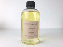 Load image into Gallery viewer, Lemongrass Reed Diffuser Refill 250ml LG250BG Harbourside Gifts
