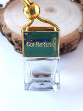 Load image into Gallery viewer, Lemongrass Scent Air Freshener Hanging Style LGAFG Gold Harbourside Gifts
