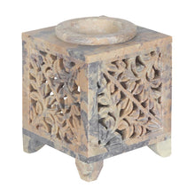 Load image into Gallery viewer, Moroccan Arch Cutout Soapstone Oil Burner OB_48130 Harbourside Gifts
