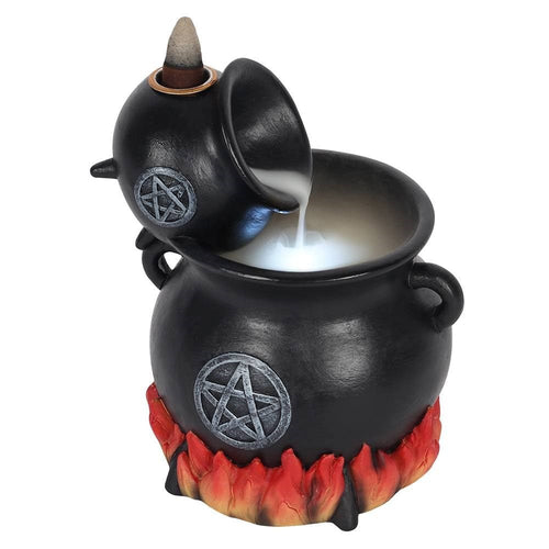 Pouring Cauldron Backflow Incense Holder FI_45638 Unbranded