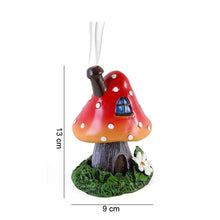 Load image into Gallery viewer, Red Smoking Toadstool Incense Cone Holder CH_40623 Unbranded
