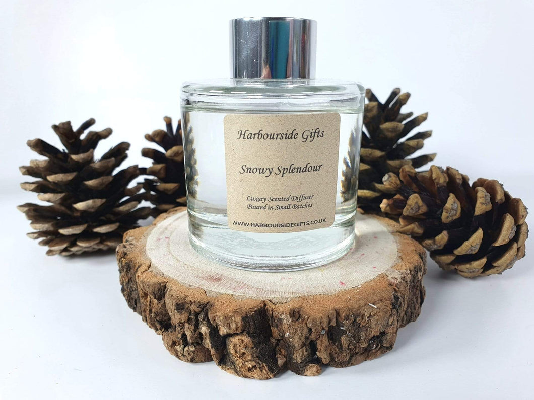 Snowy Splendour Scent Reed Diffuser 100ml with 6 High Quality Reeds in Gift Box SPDIFF100 Harbourside Gifts