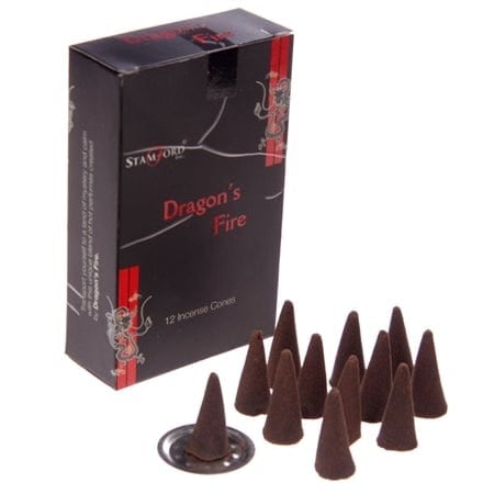 Stamford Dragons Fire Incense Cones INC289C Stamford