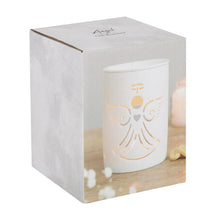 Load image into Gallery viewer, White Angel Cut Out Oil Burner OB_34630 Harbourside Gifts
