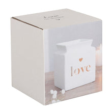 Load image into Gallery viewer, White Love Cut Out Wax Melt Oil Burner OB_34230 Unbranded

