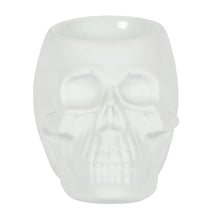 Load image into Gallery viewer, White Skull Wax Melt and Oil Burner Harbourside Gifts
